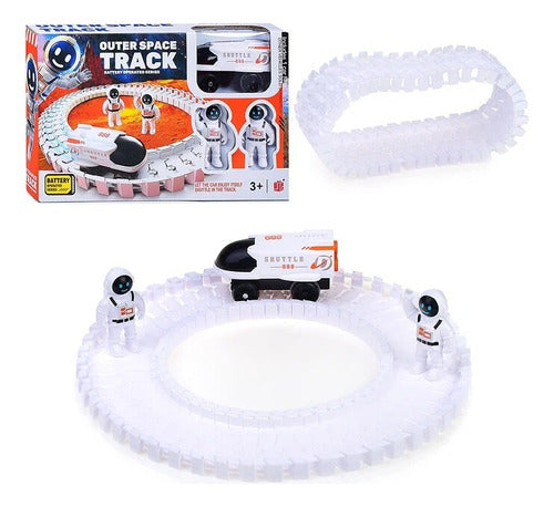 Mini Pista Nave Espacial Con Astronautas 53778
