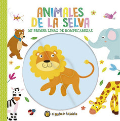 Libro Infantil Arte con Troqueles de los Animales de la Selva - Novelt –  Novelty Corp