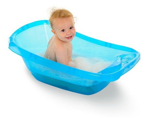 Bañadera Plastica Azul 25 Litros Ok Baby Okbb0126
