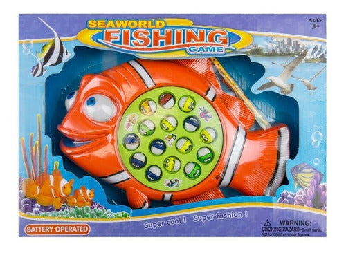 Juego De Pesca Fishing Game A Pila 52334