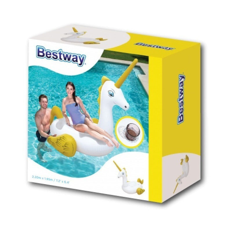 Unicornio Flotador Inflable Salvavidas Grande 41107 Bestway