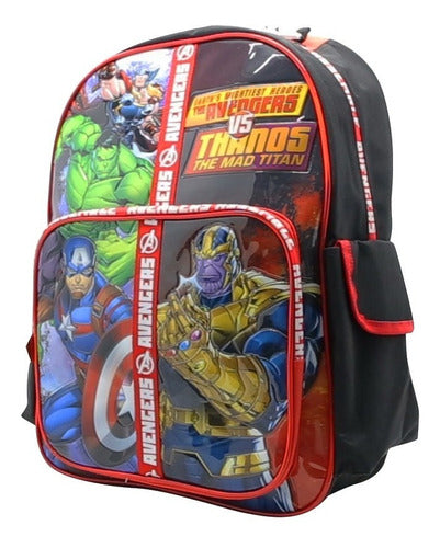 Mochila De Espalda Avengers Vengadores Sp481 Original 18''