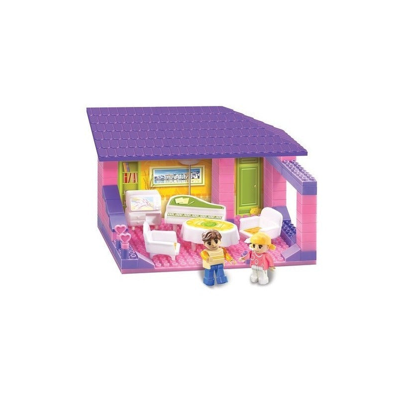 Blocky House Living Con 80 Piezas Original Dimare