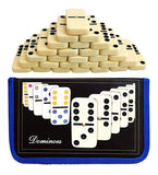 Juego De Domino Doble 6 En Cartuchera 28 Fichas