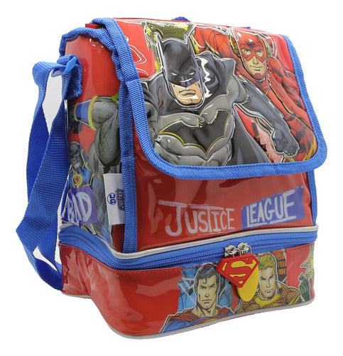Lunchera Termica Justice League Con Licencia Lj055 Original