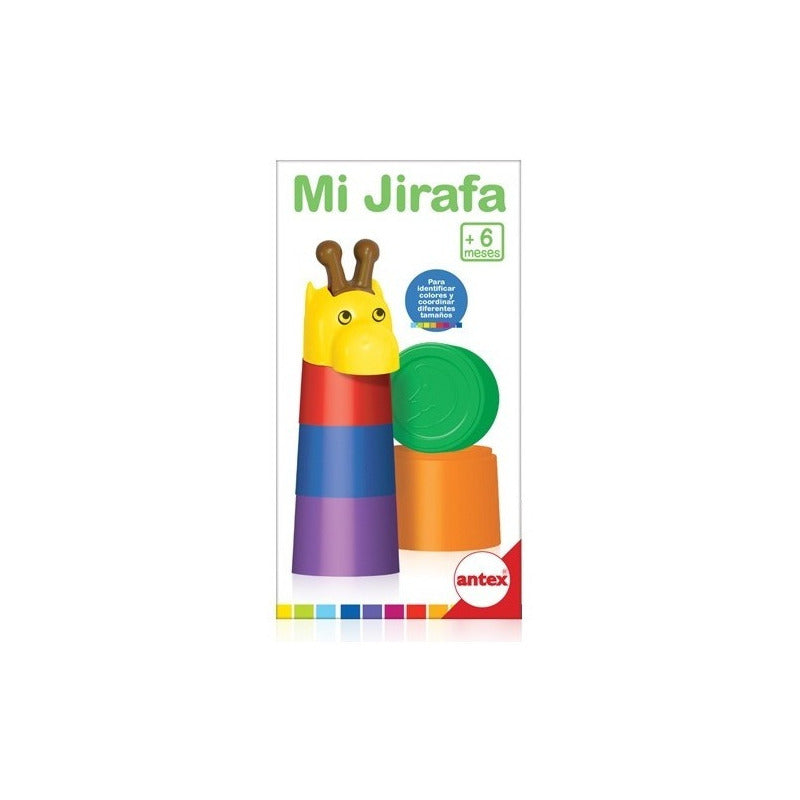 Mi Jirafa Apilable Juego Didactico Original Antex