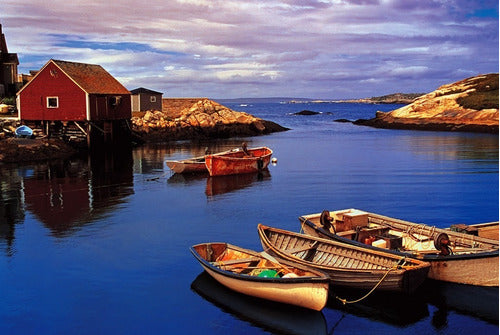 Rompecabezas Jigsaw Puzzle Tomax Peggy's Cove, St-margarat's Bay 1000 Piezas