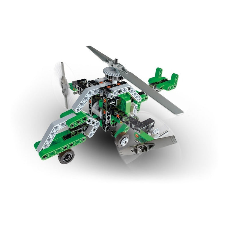 Laboratorio Mecánica Helicoptero Ciencia Clementoni Ft704