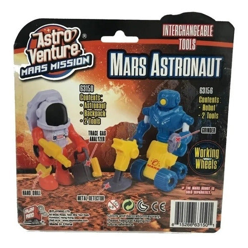 Astronauta Y Herramientas Figura Astro Venture 63150 Wabro