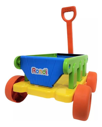 Carro De Arrastre Wagon Transporte De Juguetes S/acc Rondi
