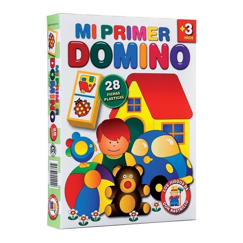 Mi Primer Domino Juego De Mesa Original De Ruibal