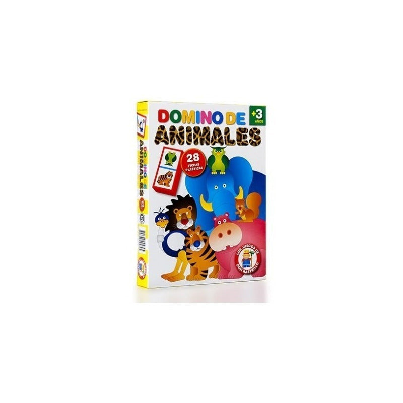 Domino De Animales Juego De Mesa Original De Ruibal Original