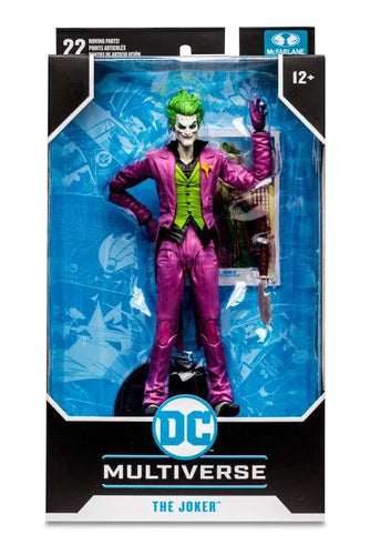 The Joker Figura Articulada 18cm Dc Multiverse Orig. 15294