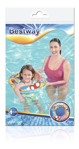 Salvavidas Aventuras Del Mar 56cm Inflable Bestway 36013