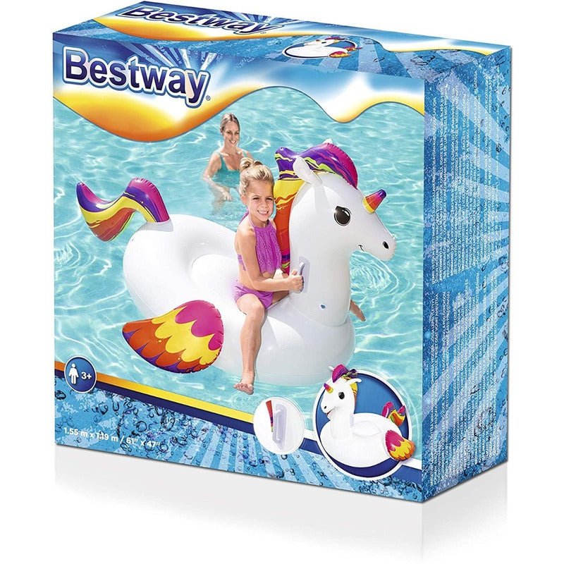Unicornio Flotador Inflable Salvavidas 41114 Bestway