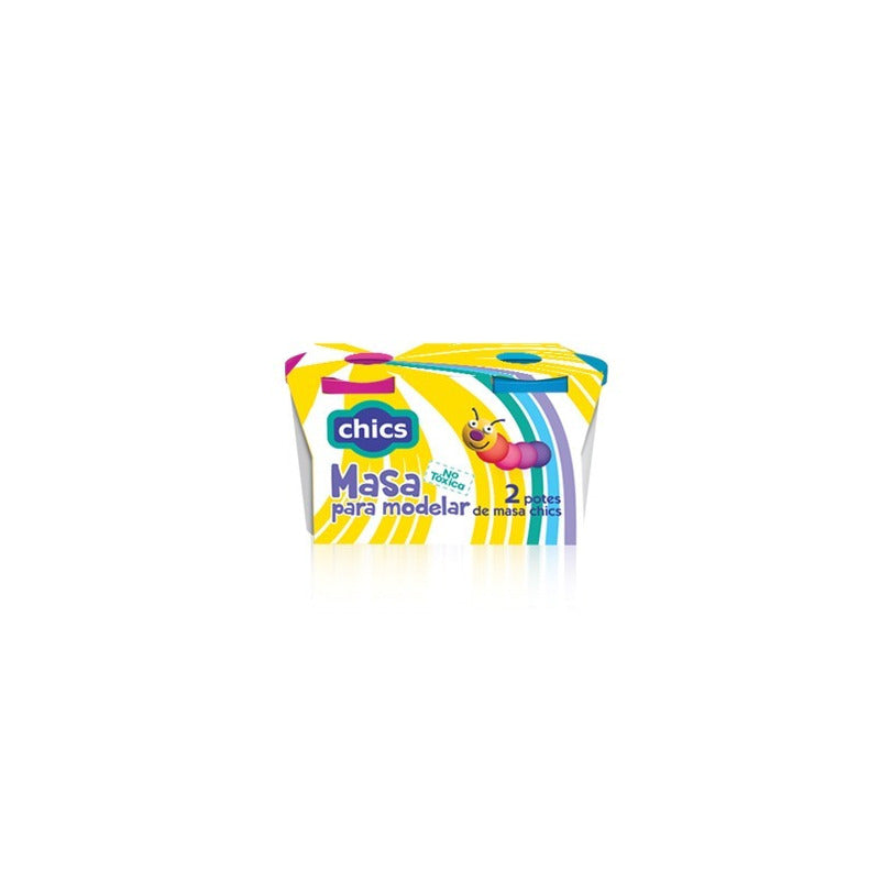 Masa Para Moldear Modelo 2 Potes Chics Antex