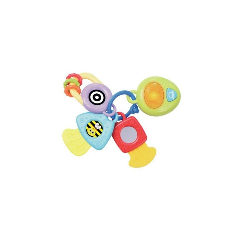 Llavero Sonajero Didactico Con Sonidos Ok Baby Okbb0173