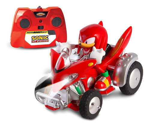 Sonic Vehiculo A Radio Control Knuckles Auto Original 64183
