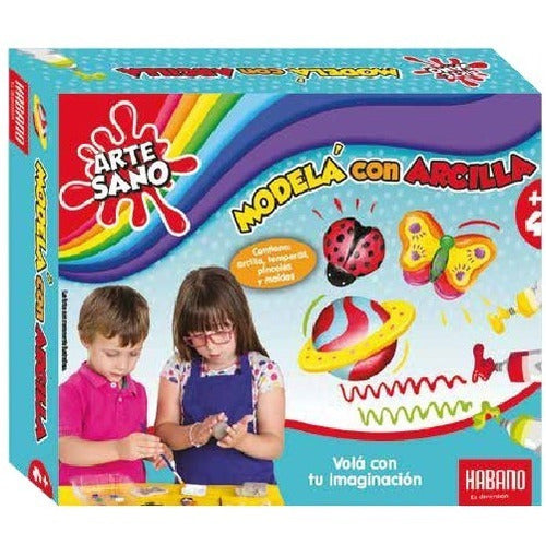 Modela Con Arcilla Kit Manualidades Artesano Habano 7102
