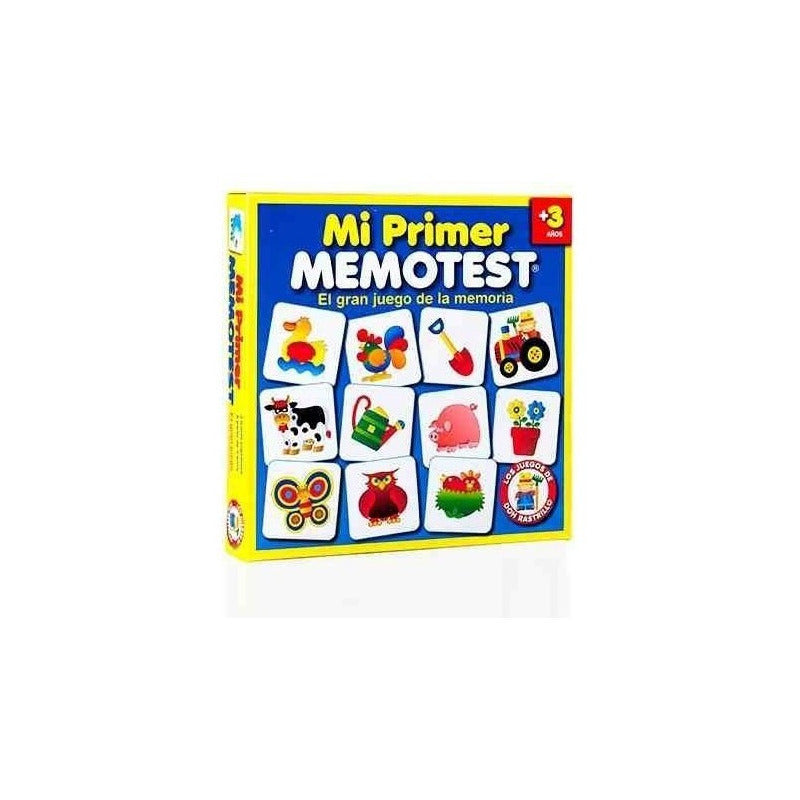 Mi Primer Memotest Gran Juego De La Memoria Ruibal Original