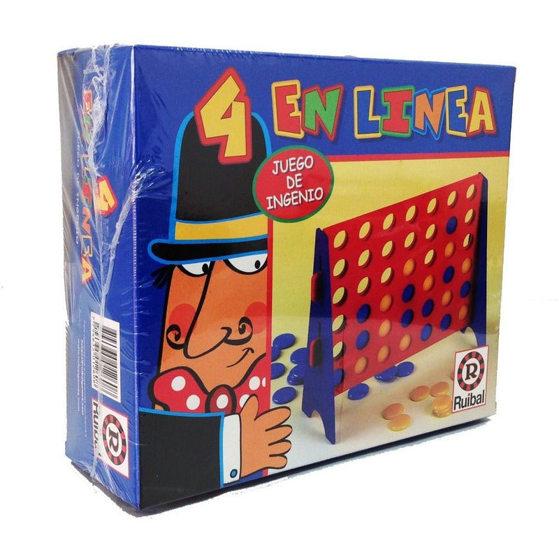 4 En Linea Mini Juego De Estrategia Original De Ruibal