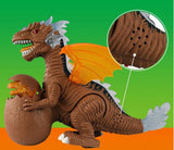 Dinosaurio Dragon Con Huevo Con Luz Y Sonido 99814