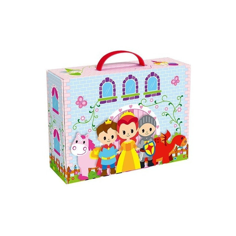 Cajita Set Princesas De Madera Tooky Toy Ft722