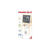 Pizarra 3 En 1 Madera Original Antex Bpe017