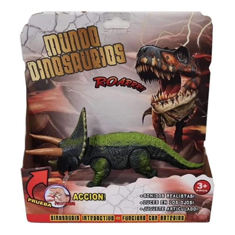Mighty Megasaur Dinosaurio Con Luz Y Sonido Art 16896