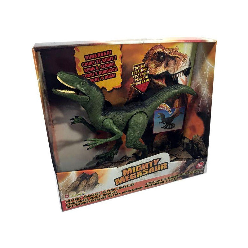 Mighty Megasaur Dinosaurio T-rex Con Luz Y Sonido Art 80077
