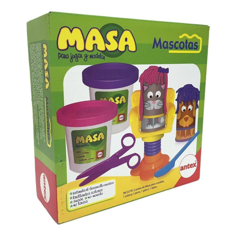 Masa Para Moldear Modelo Mascotas Original Antex