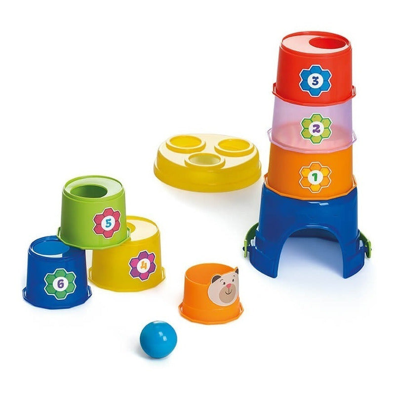 Baldecito Loco Maluco Apilable Y Encastre 864 Calesita