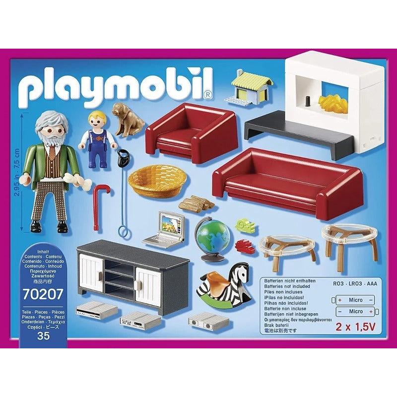 Playmobil 70207 Sala De Estar Original