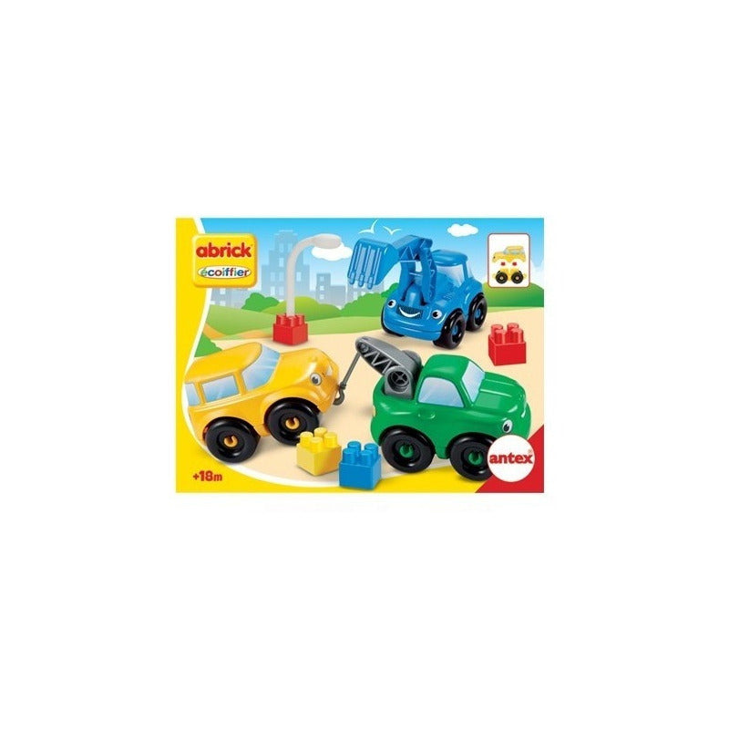 Abrick Vehiculos 3 Autos 9042 Original De Antex