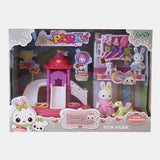 Bunny Boutique Set Fun Park Con Conejita Ditoys 2554