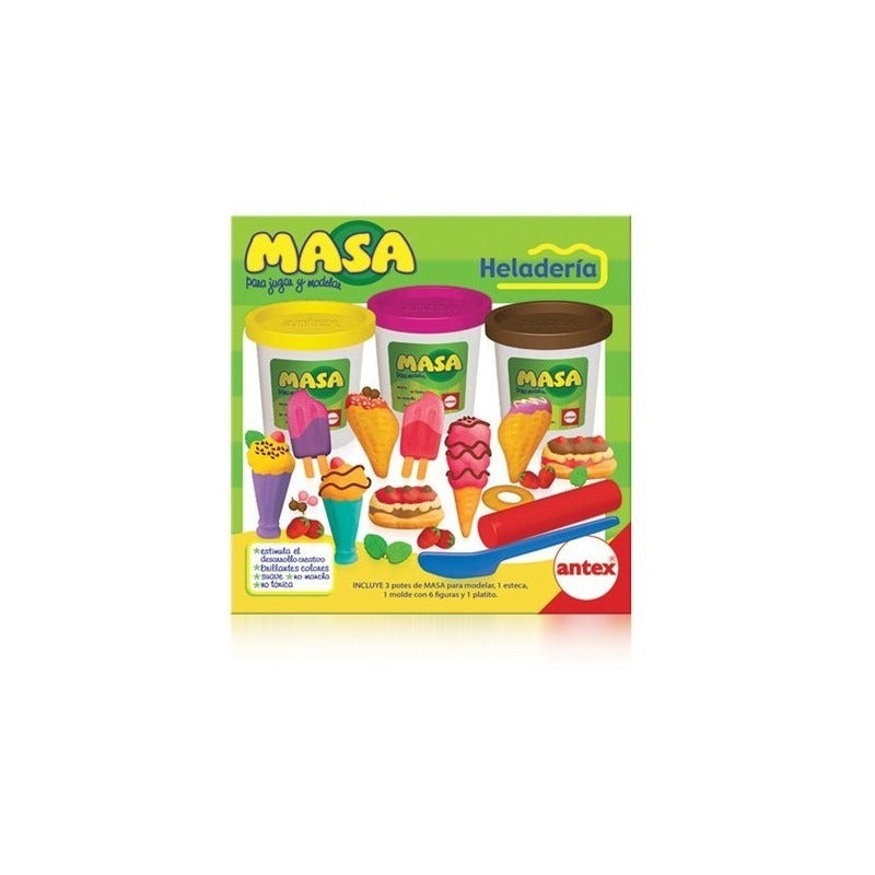 Masa Para Moldear Modelo Heladeria Original Antex