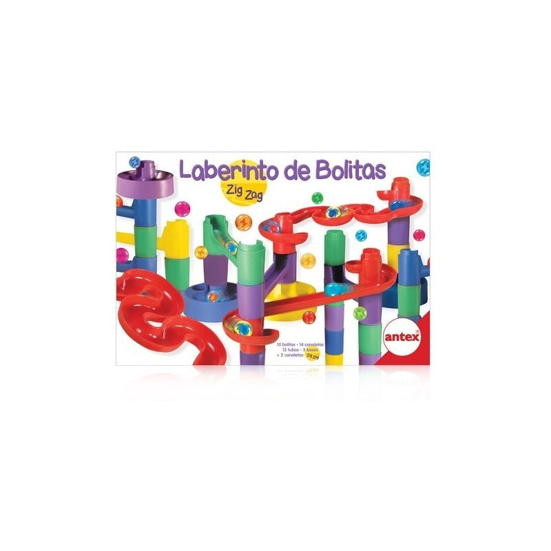 Laberinto De Bolitas Zig Zag Juego De Mesa Original Antex