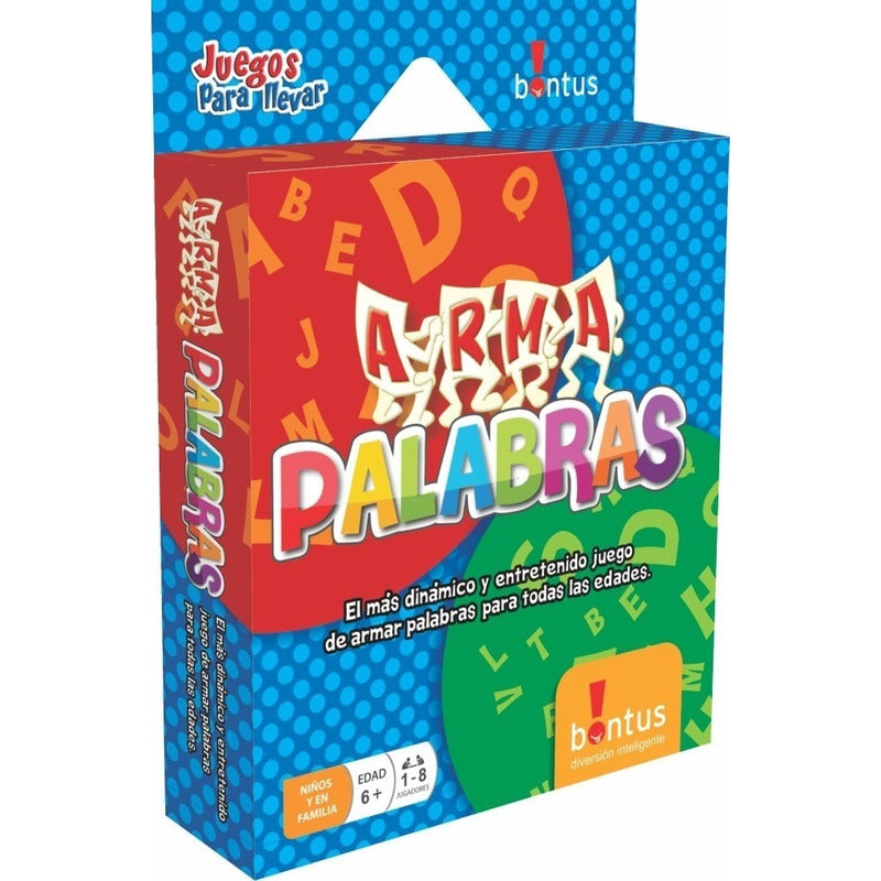 Arma Palabras Juego De Mesa Edicion Viaje Original Bontus