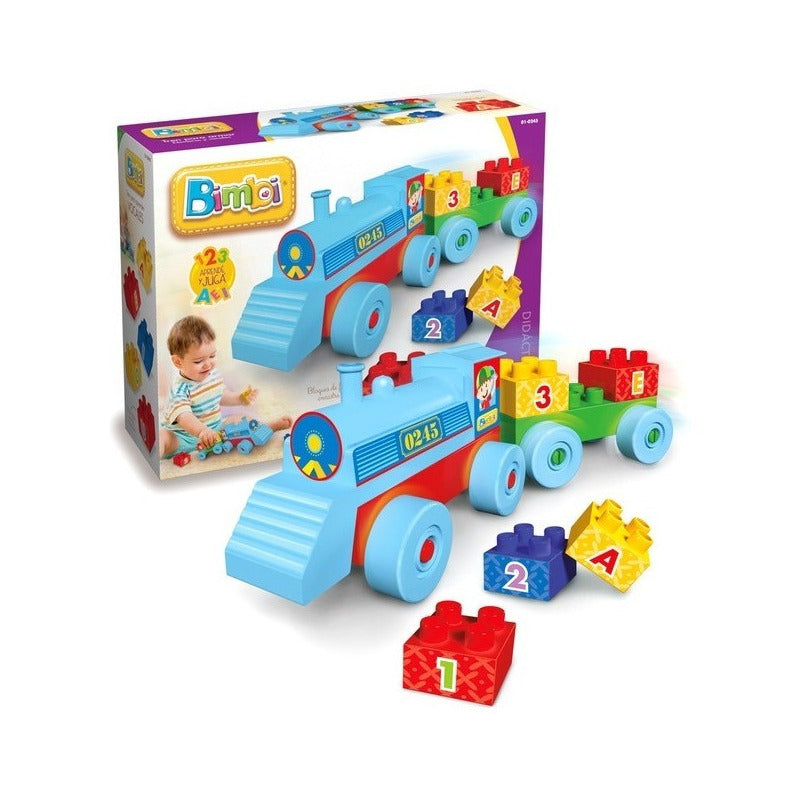 Bimbi Tren Didactico Bloques Dimare 0245