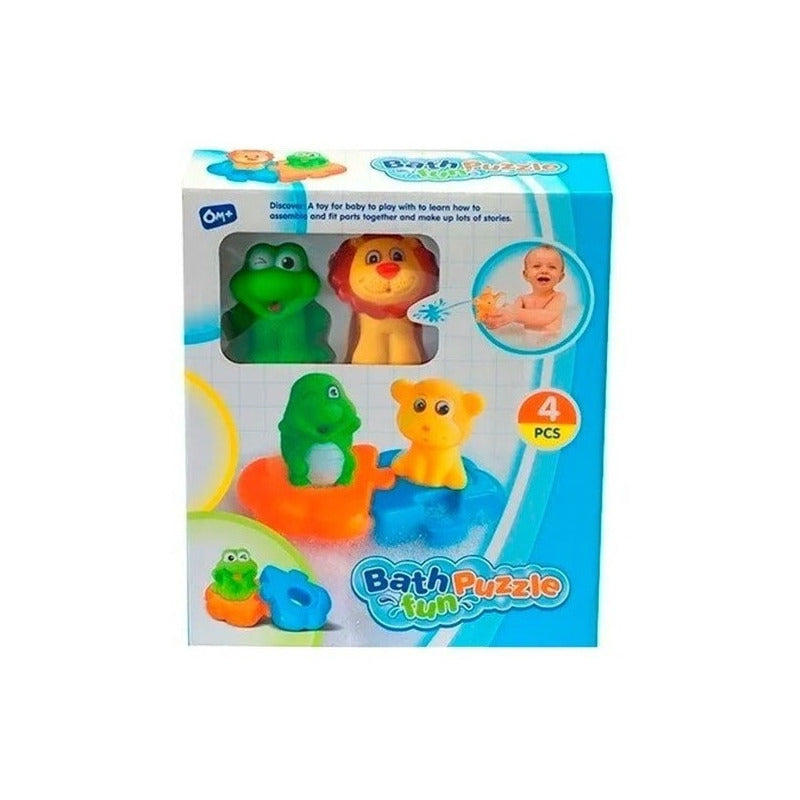 Rompecabezas Animales Puzzle De Baño 4 Piezas 5787
