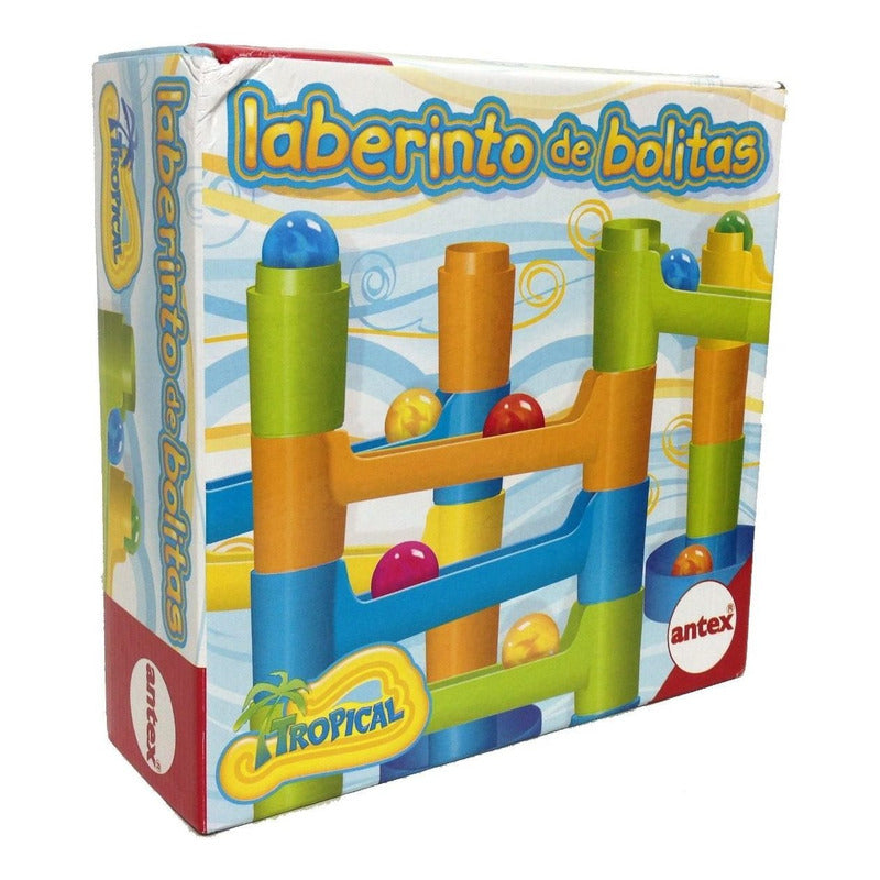 Laberinto De Bolitas Tropical Juego De Mesa Antex