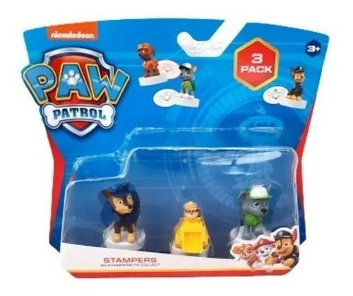 Paw Patrol Sello Con Figura X3 Original Paw5020