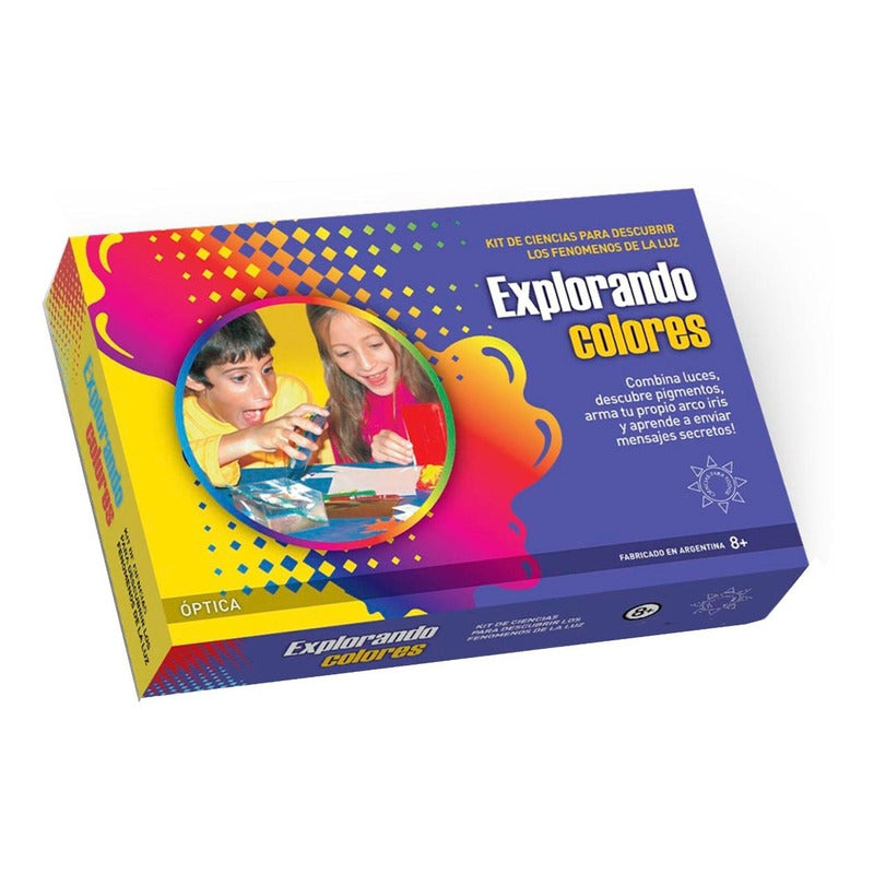 Explorando Colores Juego Kit De Ciencias Para Niños