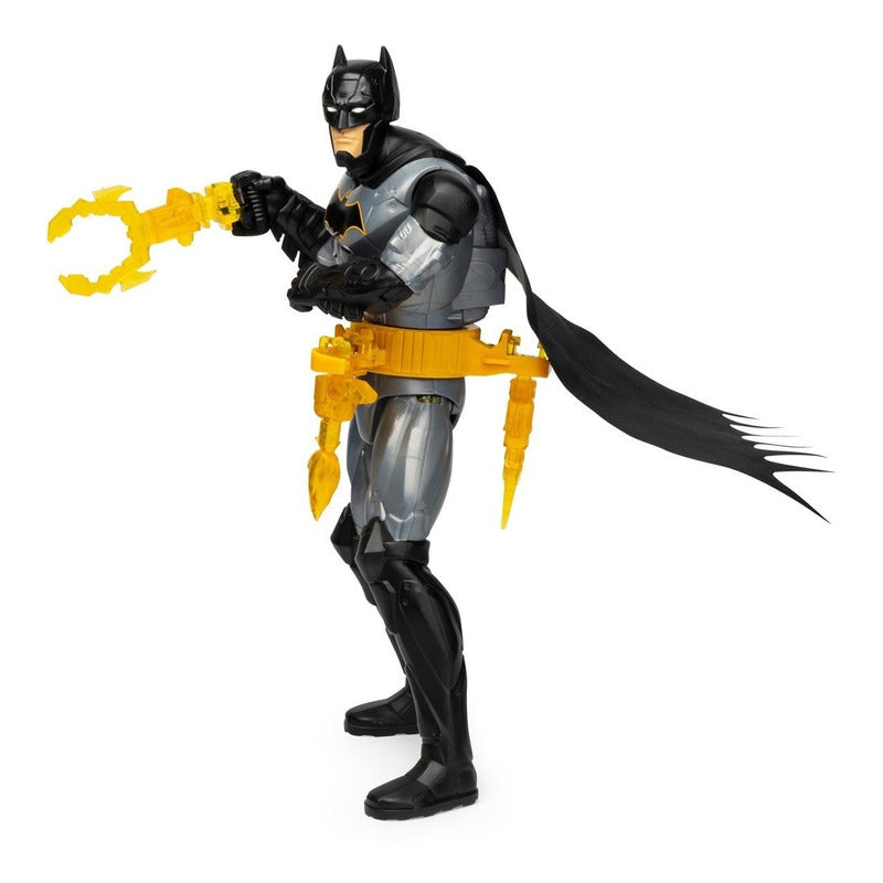 DC Cómics - Batman - Figura articulada electrónica Batman 30 cm con  accesorios y sonidos ㅤ, Dc