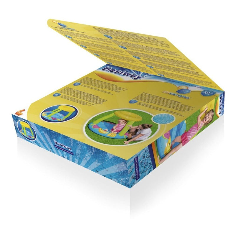 Pileta Inflable Frutas Con Techo Protector 52331 Bestway