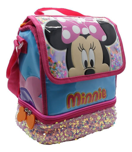 Lunchera Termica Infantil Minnie Mickey Cresko