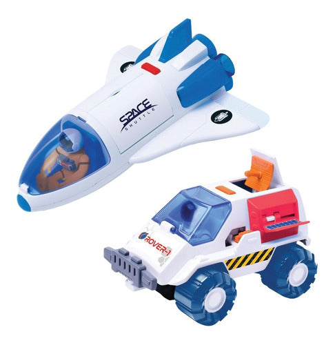 Transbordador Y Coche Espacial  Astro Venture 63140 Wabro