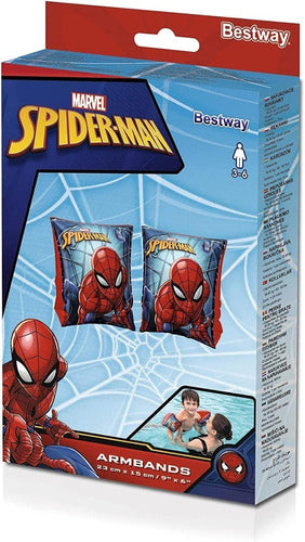 Bracitos Inflable Spiderman 23x15cm Inflable Bestway 98001