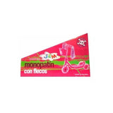 Monopatin Con Flecos Rosa 3 Ruedas Original Jem Ts006a