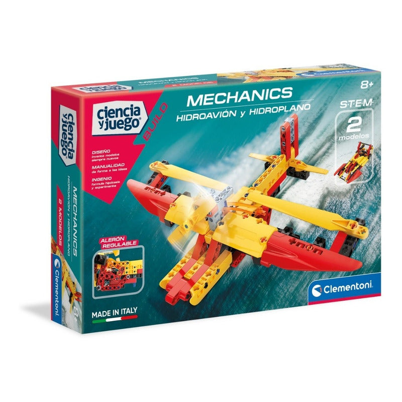 Laboratorio Mecánica Hidroavion Ciencia Clementoni Ft712